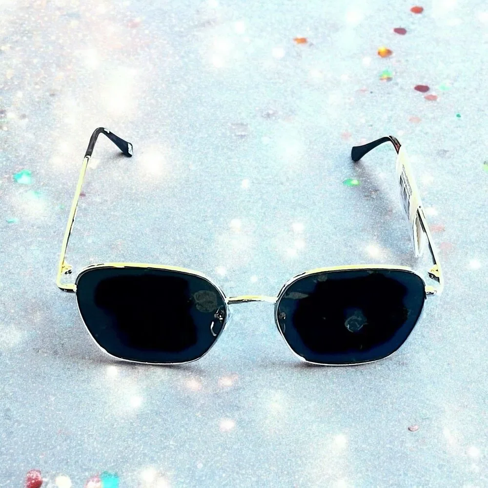 AIRE Women's Spiral Sunglasses in Gold Brand New With Tags
